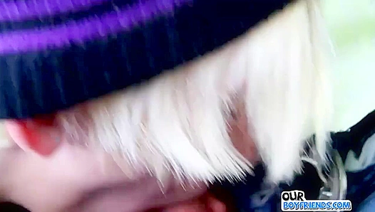 Emo Cutie Relishes Hard Throbbing Meat Al Fresco – OurBoyfriends