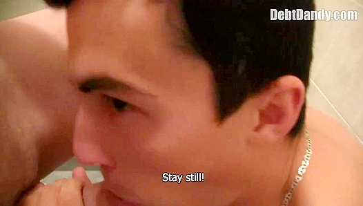 Dark-Hair Beauty Bends Over: Pays Off Debts with Mind-Blowing Anal – 18+