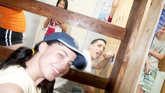 Straight Mens Wild Descent: Glory Hole Debut Leads to Insatiable Deep Throating Challenge
