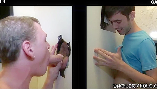 Straight Boys Jaw-Dropping First Time Sucking Off His Buddys Thick UnCut Cock