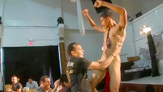 Steamy Strip Club Orgy: Adoring Fans Worship Massive Dicks All Night Long at HotSauced 18+
