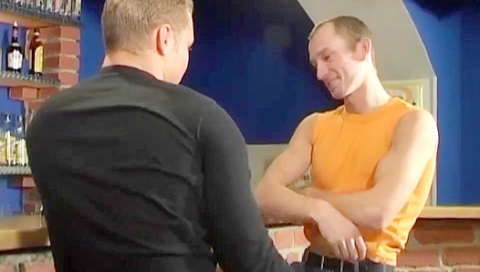 Steamy Thirst Quenched: Dragos Lazo Goes Wild, Savoring Hot Gay Action at the Bar –