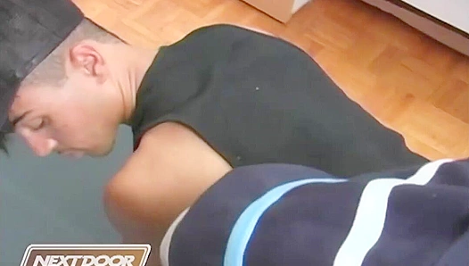 Naughty Teen Twink Gets Stretched by Massive Black Cock from Sexy Neighborhood Stud –