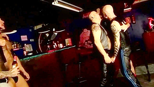 Raw Rendezvous at the Leather Lounge: Hung Daddies Claim Amateurs for Intense