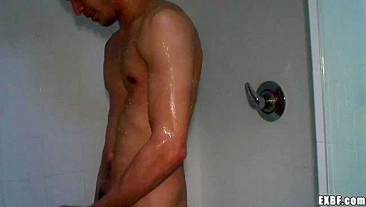 Thick, Bushy Ex-Boyfriend Spills Loads Live On Camera – Intense Solo Jerk Off Session