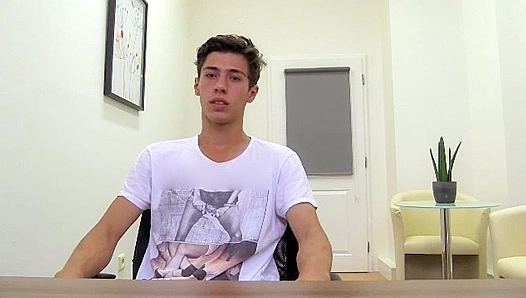 Young Hung: Twinks Throbbing Dick Pre-Cum During Steamy Solo Audition – DirtyScout