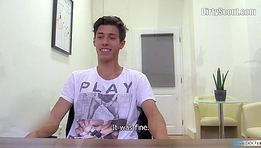Young Hung: Twinks Throbbing Dick Pre-Cum During Steamy Solo Audition – DirtyScout