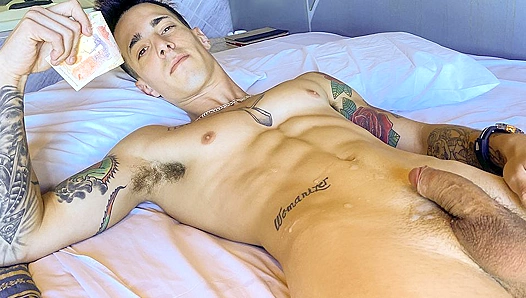 Steamy Tip-Induced Orgasm: Cute Latino Spunkers a Creamy Load – LecheX 18+