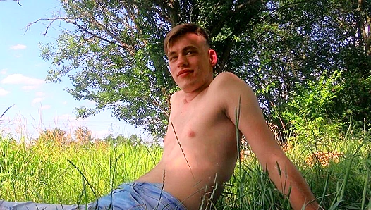 Pleasured Whimpers Echo as Innocent Twink Begs for Creamy Load Across His Dazzling Face –