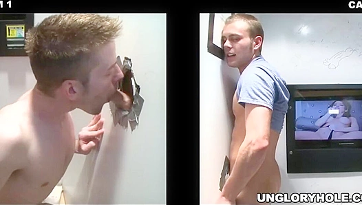 Straight Lads Secret Fantasies Exposed: Hung Stud Andras Seduces Them Via Glory Hole –