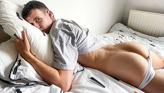 Underwear Cling: Solo Thrill as Massive Hard-On Rides Tight Briefs – HotFetishAction
