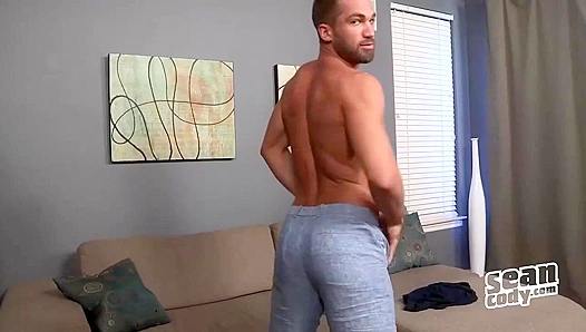 Slow-Mo Showdown: Hunky Sean Cody Stud Rhett Teases His Chiseled Beast