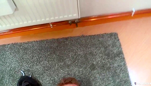 Young Slender Twink Deepthroats Thick Dick, Faceslicked with Hot Spunk - XXXGayXXX