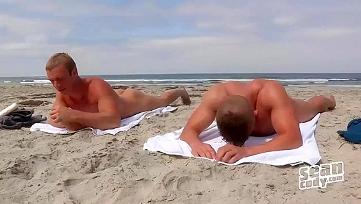 Unleashed Desire: Sun-Kissed Men Lose Themselves in Feral Raw Dogging
