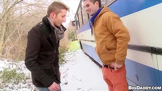 Cash for Public Steamy Encounters: European Twink Hookups Fully Exposed