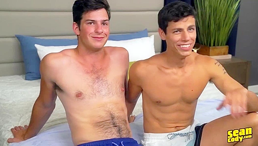 Kaleb Stryker Devours Archie Pounds Thick Cock in Raw, Passionate Threesome - SeanCody