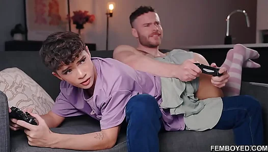Steamy 69 Session: Adorable Gamer Sam Enjoys Rough Face-Fucking – NaughtyZone 18+