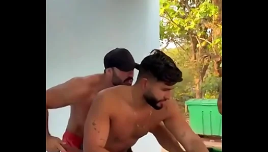 Overwhelmed by Dual Girth: Submission to Two Thick Cocks in DP Chaos – GayXXX 18+
