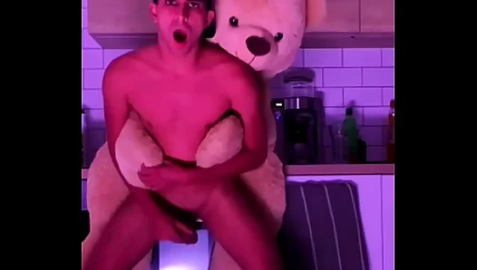 Giant Teddy Bears Hung Thirsty Hole Devours Me – Wild Stuffed Animal Fantasy Comes Alive
