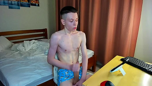 Young Innocence Teased by a Hung, Veiny Beast - Desperate Twink Takes It Deep