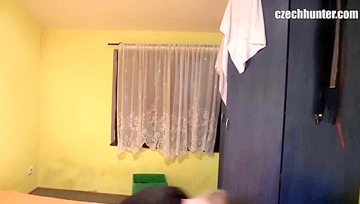 Czech Teens Throat-Tightening Blowjobs Lead to Butt Slamming