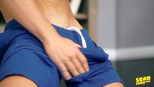 Eltons Juicy Ginger Butt Exposed Alongside His Rigid, Thick Cock
