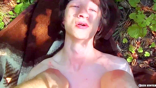 Rough Woodland Encounter: Czech Twinks Wild Ride with Hung Beef - TinyGays 18+