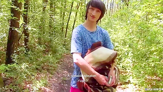 Rough Woodland Encounter: Czech Twinks Wild Ride with Hung Beef - TinyGays 18+