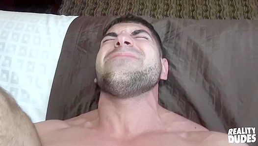 Straight-Acting Stallion Paul Wagner Unleashes Massive Cum for Damien Stones Hungry Hole