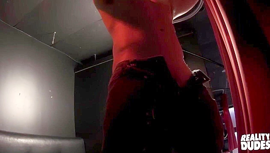 Stripped Bare and Touching Himself Inches Away – RealityDudes 18+
