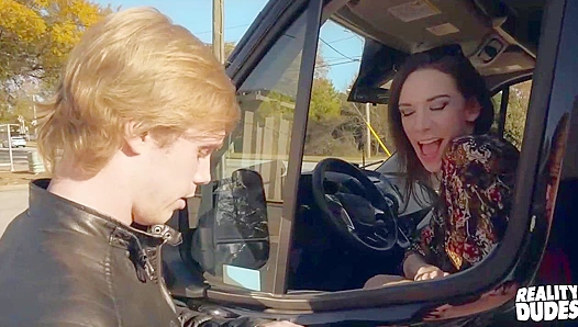 Hausser and Hills Steamy Van Encounter: Unleashing Raw Passion for a Thrilling Fuck
