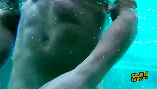 Hard-Cocked Avery Unloads His Thick Spunk Across Seans Chiseled Six-Pack — Raunchy