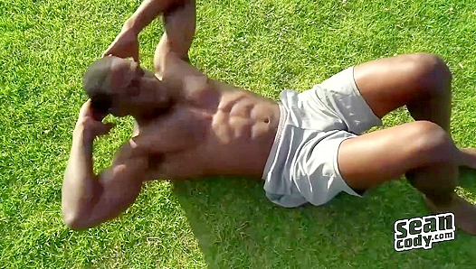 Unleashing Desmonds Massive Black Beast: Solo Masturbation Mastery