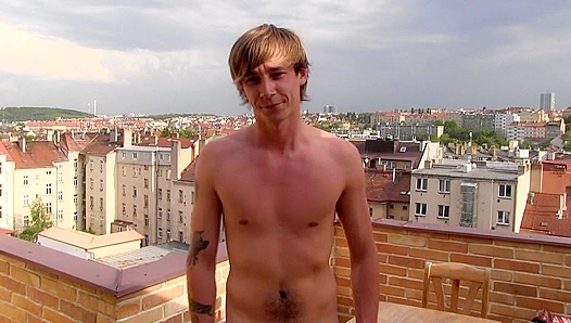 Rough Forest Threesome: Hung Czech Studs Share Steamy Oral Action Under Open Skies –