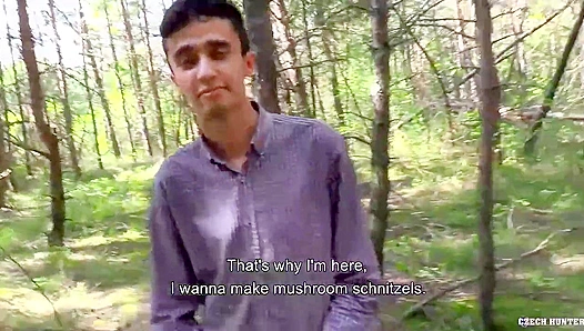Czech Hunters Exotic Stallion Enjoys Woodland Rear Fucking