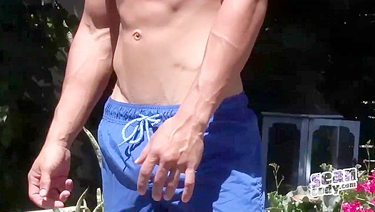 Live Solo Show: SeanCodys Hunky Latino Star Teases Thick Uncut Dicks