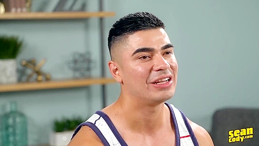 Marcos Fantasies Come Alive with Lustful Handjobs on SeanCodyX