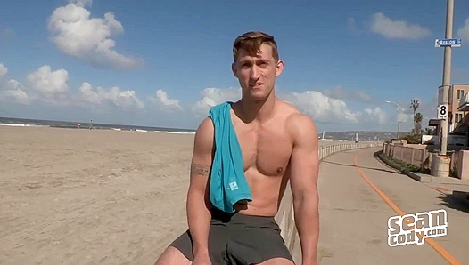 Ripped Muscle God Spurts Thick Load Solo: SeanCody Raw Orgasm