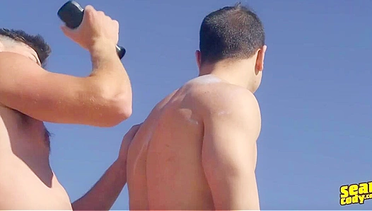 Archies Tight Hole Gets Stretched Wide for Aydens Thick Cock on SeanCodys Hard Fuck