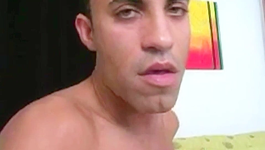 Lucas Unleashes Pure Bliss with Thick Cock Self-Fucking Adventure