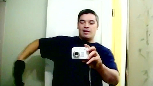 Chubby Tony flaunts his thick curves muscle pride in hot sweaty POV action – 18+