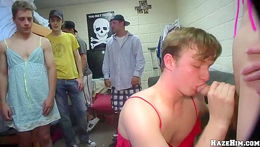 Crossdresser Thirst: Twink Couples Devour Each Other in Lewd, Bondage-Fueled Orgies –
