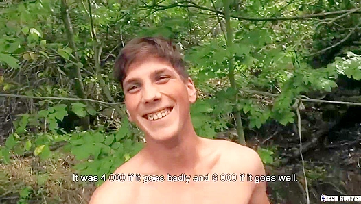 Deep In The Woods: Hungry Boy Takes His Rides Amongst The Trees - XXX Gay Adventures