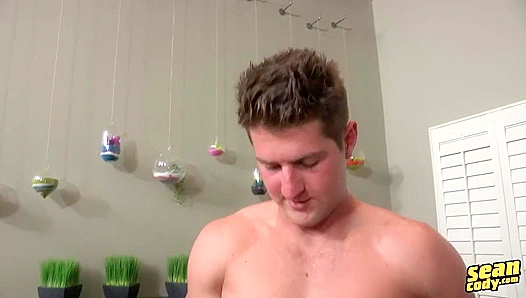 Hunky Sean Cums Hard, Thick Hairy Dick Quivering in Pleasure - SeanCodyX 4K