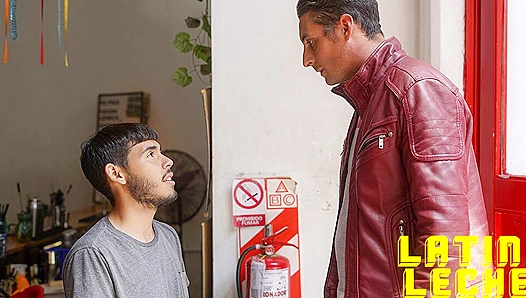 Steamy Latino Flirt Escalates into Wild Balcony Threesome with Roko Bruno –