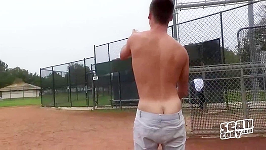 Emmetts Hungry Hole Swallows Thick Dicks - Raw Baseball Jock Fucked Hard - TinyGays 18+