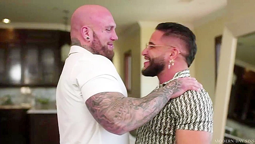 Steamy Threesome Escapade: Gunnar Stone Rick Kelson Engulfed in Thick Spunk – XXX