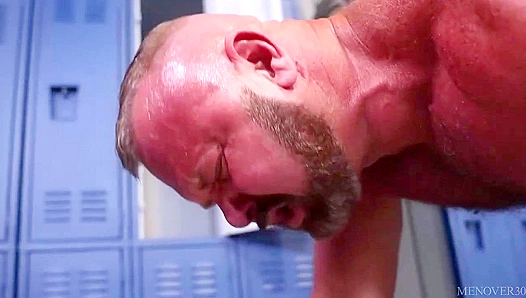 Riding Rough with Sassy Alex as He Takes Charge of Beefy Daddy Thor in Steamy Gay Threeway