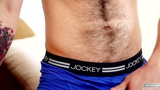 Rugged Hairy Studs Engage in Fiery Rear Action: Josh Long Alex Christians Steamy Gay Orgy