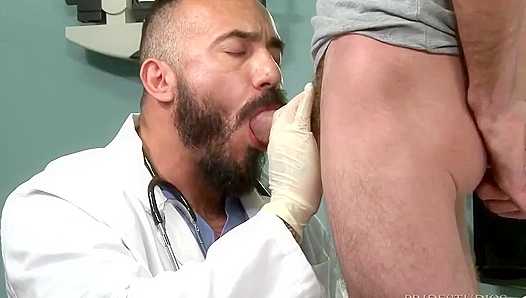 Dr. Alessio Swallows Bretts Thick Shaft to the Hilt, Gulp by Massive Cumshot